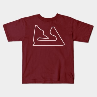 Bahrain International Circuit [outline] Kids T-Shirt